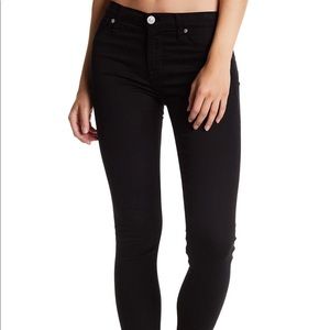 Hudson black skinny jeans!